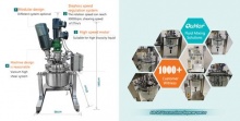 air-50l lab vacuum reactor - reactor system - 實驗室乳化機,小型