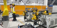 機器人自動化彎管生產線-自動上下料彎管生產線-全自動切管機_全自動